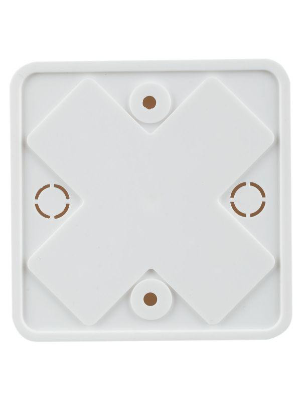 Коробка распаячная ОП 75х75х20 IP40 КМ41212-01 (6 клем. 6кв.мм) бел. IEK UKO10-075-075-020-K01