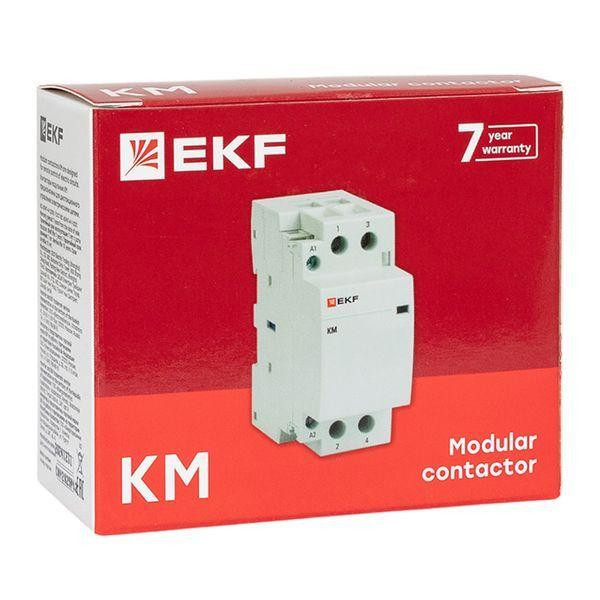 Контактор модульный КМ 32А 2NО (2 мод.) EKF km-2-32-20