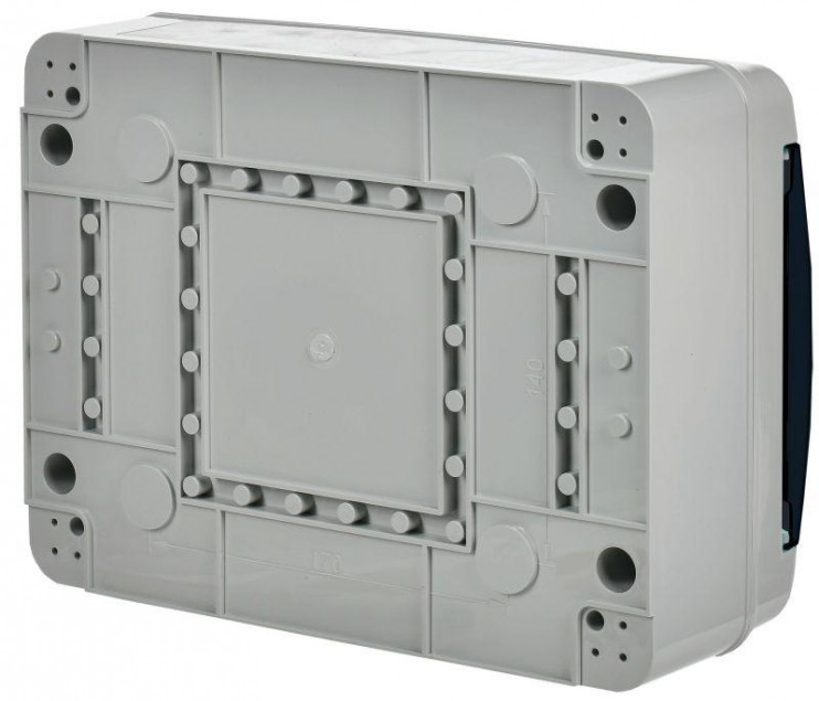 Корпус КМПн-12 TEKFOR IP65 черн. прозр. дверь пластик. IEK TF5-KP72-N-12-65-K03-K02