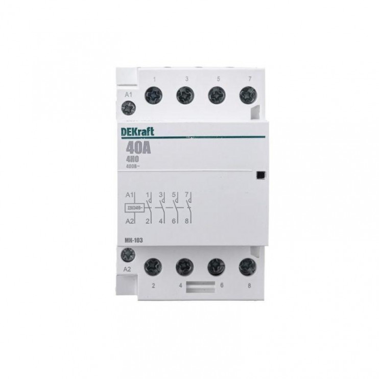 Контактор модульный МК-103 4НО 40А 230В DEKraft 18081DEK