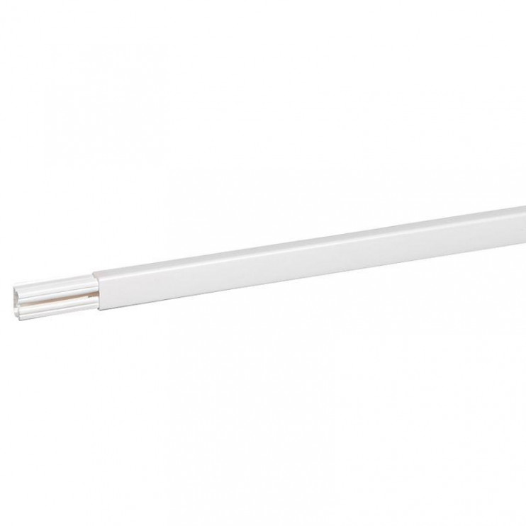 Плинтус-мини DLP 20х12.5 L3000 без перегор. бел. Leg 033301