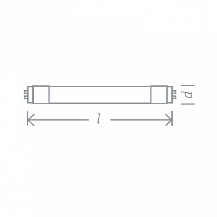 Лампа люминесцентная 94 101 NTL-T4-08-840-G5 8Вт T4 4200К G5 Navigator 94101