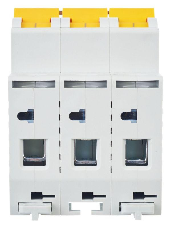 Выключатель автоматический модульный 3п D 16А 4.5кА ВА47-29 KARAT IEK MVA20-3-016-D