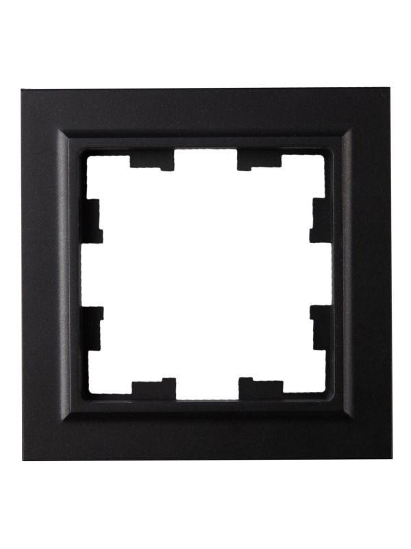 Рамка 1-м IP44 BRITE РУ-1-БрЧ-44 черн. IEK BR-M12-44-K02