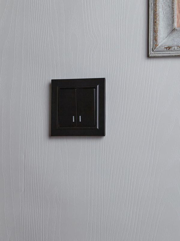 Рамка 1-м IP44 BRITE РУ-1-БрЧ-44 черн. IEK BR-M12-44-K02