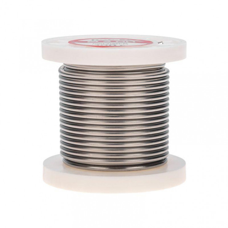 Припой катушка ПОС-61 без канифоли (d2.0мм 100гр) Rexant 09-3123