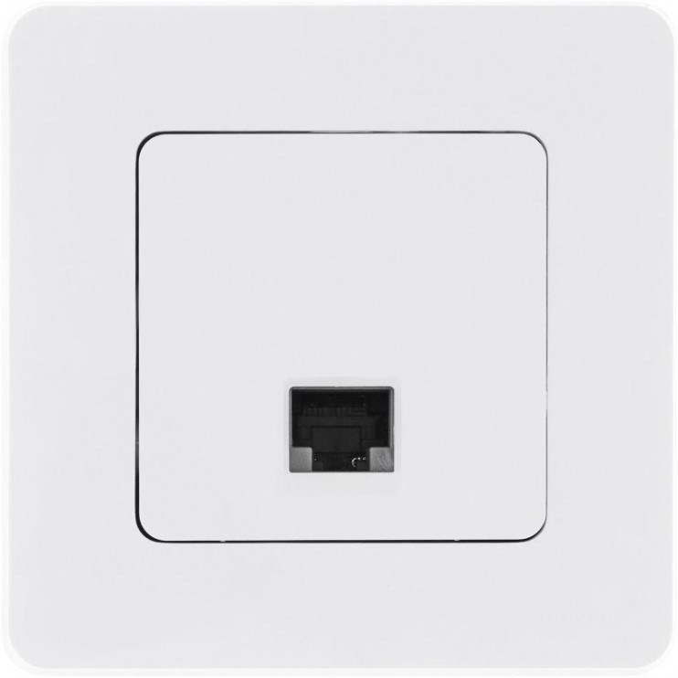 Розетка компьютерная Inspiria RJ45 кат.5E UTP бел. Leg 673825