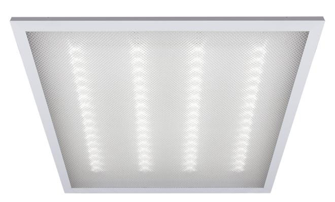 Светильник светодиодный ДВО-6001 Призма 36Вт 4000К IP40 595х595х19 ДВО/ДПО рассеив. V2 негорюч.; панель ФАZА 5033856A