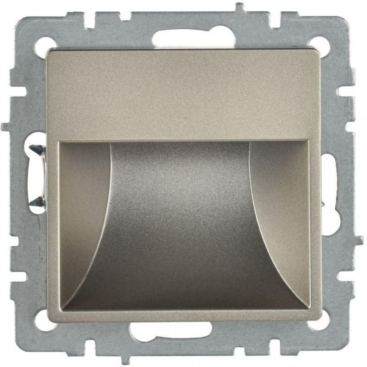 Подсветка светодиодная BRITE встраив. ПЛ20-БрШ механизм шампань IEK BR-FL20-K37