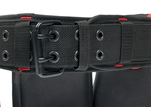 Сумка-пояс двухсекционная усиленная с двухшпеньковым ремнем С-12 Master EKF c-12