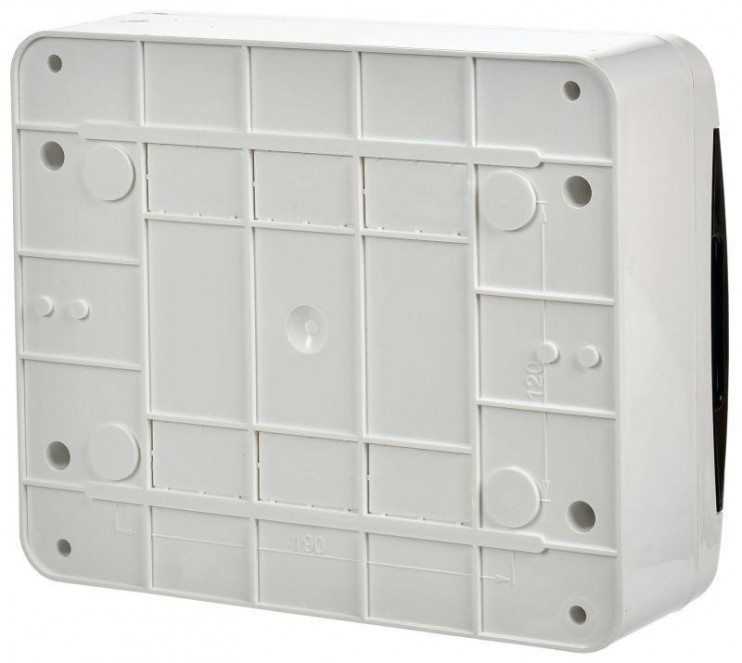 Корпус ЩРН-П-12 TEKFOR IP41 черн. прозр. дверь пластик. IEK TF5-KP12-N-12-41-K01-K03