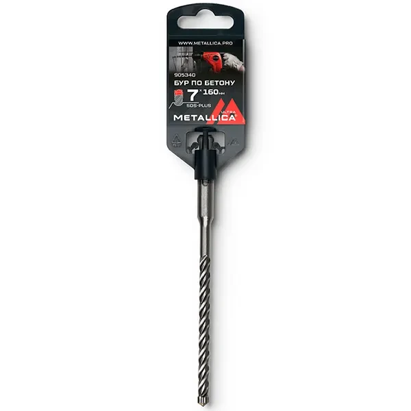 Бур 7 х 160/100мм SDS+ Ultra METALLICA