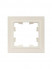 Рамка 1-м BRITE РУ-1-БрЖ жемчуж. IEK BR-M12-K36