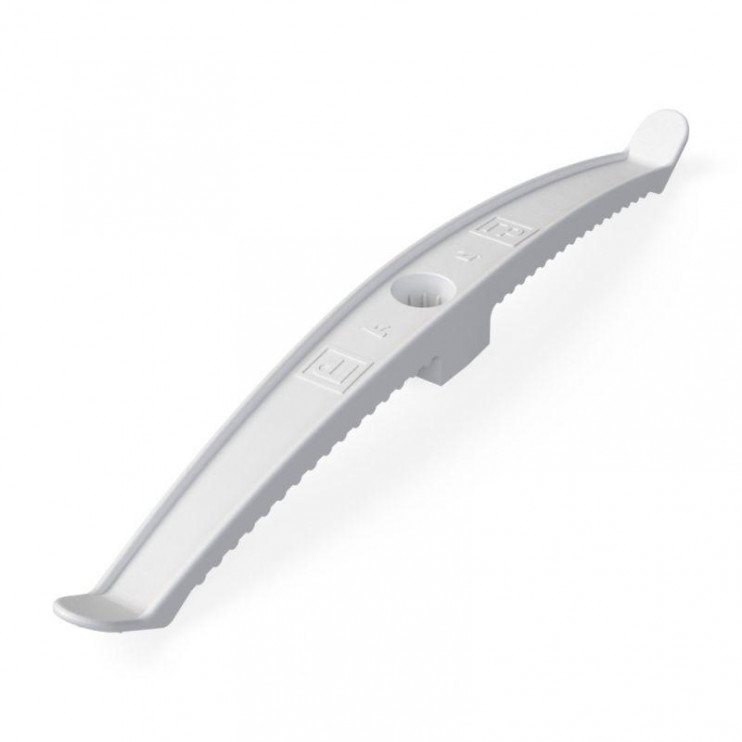 Держатель кабеля двусторонний для прямого монтажа бел. (уп.20шт) Промрукав PR13.0384