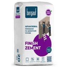 Шпаклевка BERGAUF Finish Zement цементная 20кг
