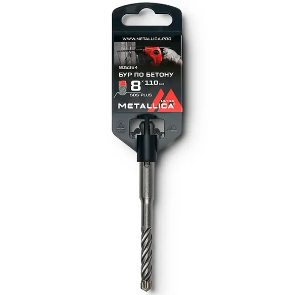 Бур 8 х 110/50мм SDS+ Ultra METALLICA