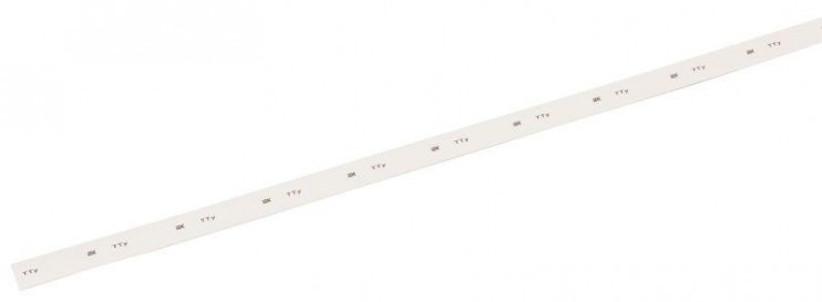 Трубка термоусадочная ТТУ нг-LS 6/3 бел. 1м IEK UDRS-D6-1-K01