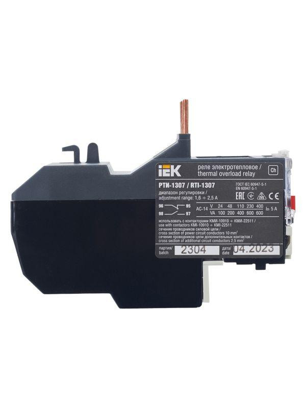 Реле тепл. РТИ 1307 1.6-2.5А KARAT IEK DRT10-D016-D025