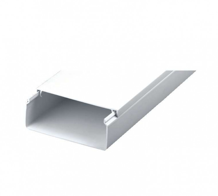 Кабель-канал 100х40 L2000 с двойн. замком пластик Урал Пак КК-19100040-024