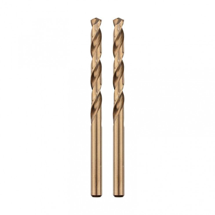 Сверло по металлу 3мм "Кобальт" (сталь HSS-Co 5% M35 P6M5K5) DIN 338 (блист.2шт) Kranz KR-91-0502