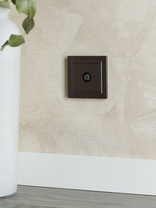 Рамка 1-м BRITE РУ-1-БрТБ бронза IEK BR-M12-K45