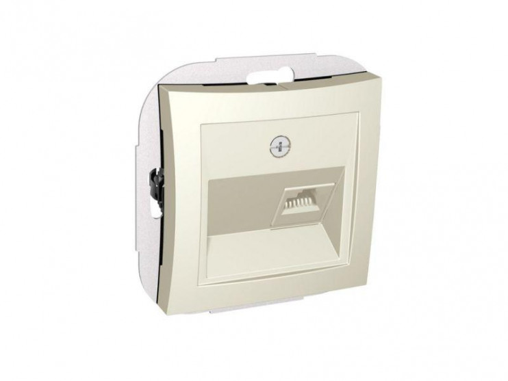 Розетка телефонная СП Дуэт RJ11 механизм беж. SchE WDE000281