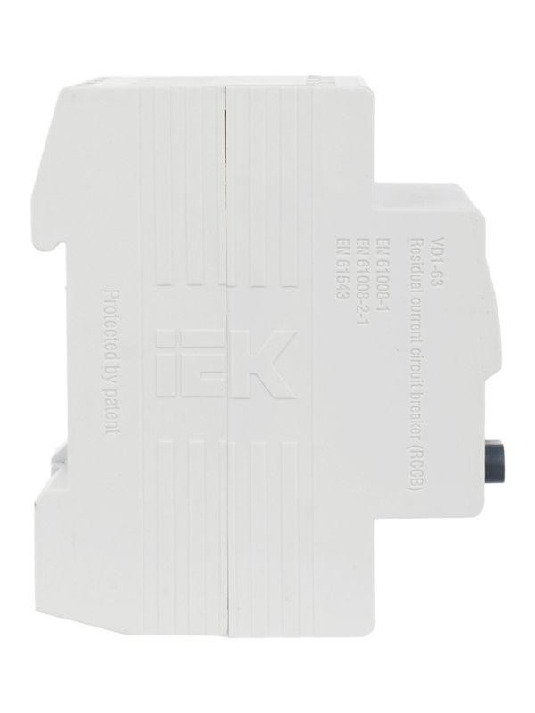 Выключатель дифференциального тока (УЗО) 4п 25А 30мА тип AC ВД1-63 KARAT IEK MDV10-4-025-030