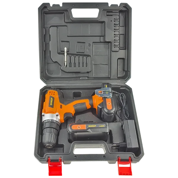 ЭНКОР 50035 шуруповерт аккумуляторный в кейсе ДША 20 Л2
