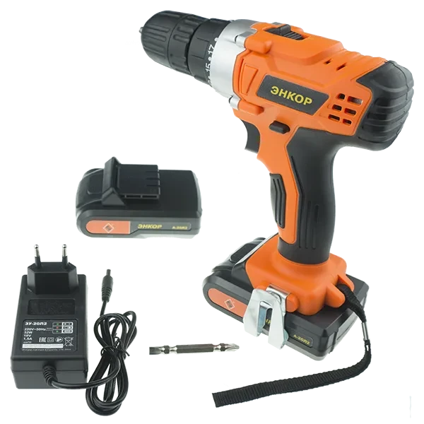 Шуруповерт ЭНКОР 50035 ДША 20 Л2 купить тд альфа