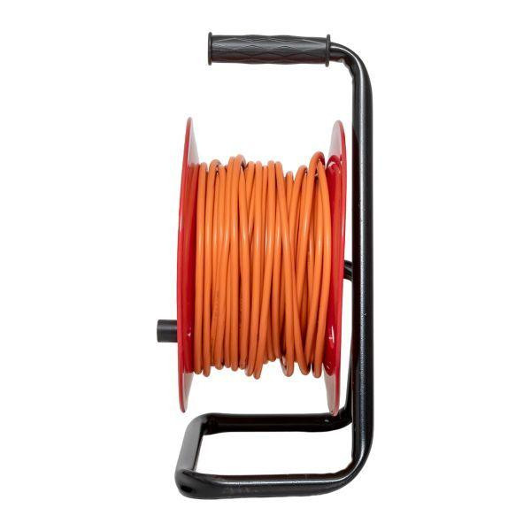 Удлинитель на катушке 4х40м без заземл. 6А IP20 Атлант 2.0 1.3кВт ПВС 2х0.75 PROxima EKF UKA02-06-275-4-40