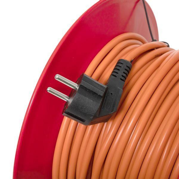 Удлинитель на катушке 4х40м без заземл. 6А IP20 Атлант 2.0 1.3кВт ПВС 2х0.75 PROxima EKF UKA02-06-275-4-40