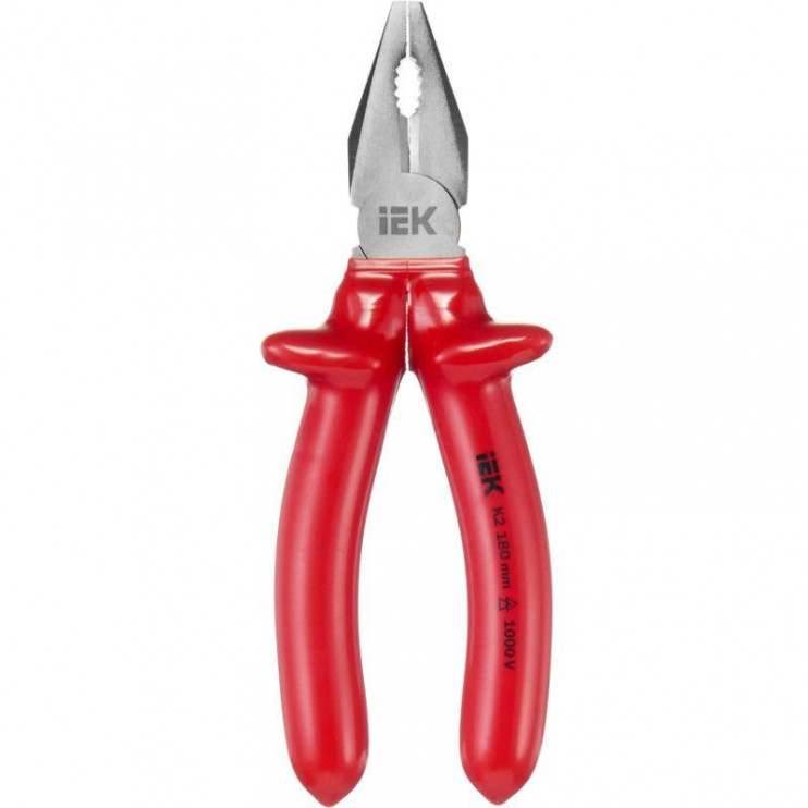 Пассатижи диэлектрические Profi 180мм 1000В ARMA2L 3 IEK A2L3-PL20-K2-180