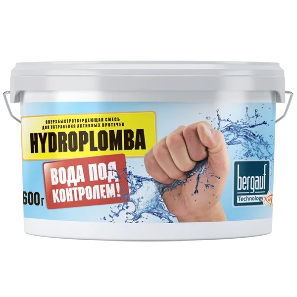 Гидроизоляция BERGAUF Hydroplomba цементная 0.6кг купить цена ТД АЛЬФА