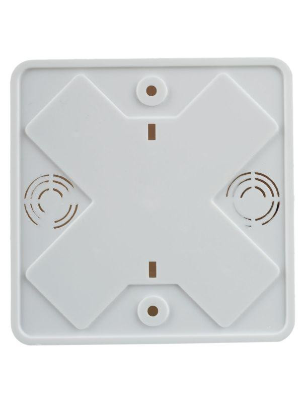 Коробка распаячная ОП 100х100х29 IP20 KM41219 (6 клем. 6кв.мм) бел. IEK UKO10-100-100-029-K01