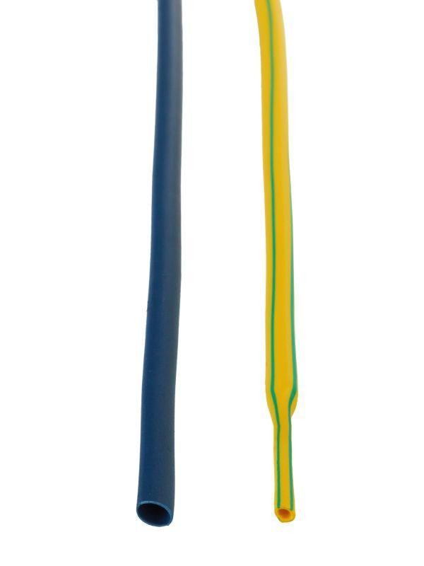 Набор трубок термоусадочных нг-LS 2/1 100мм 7 цветов по 3шт IEK UDR10-002-001-021-S