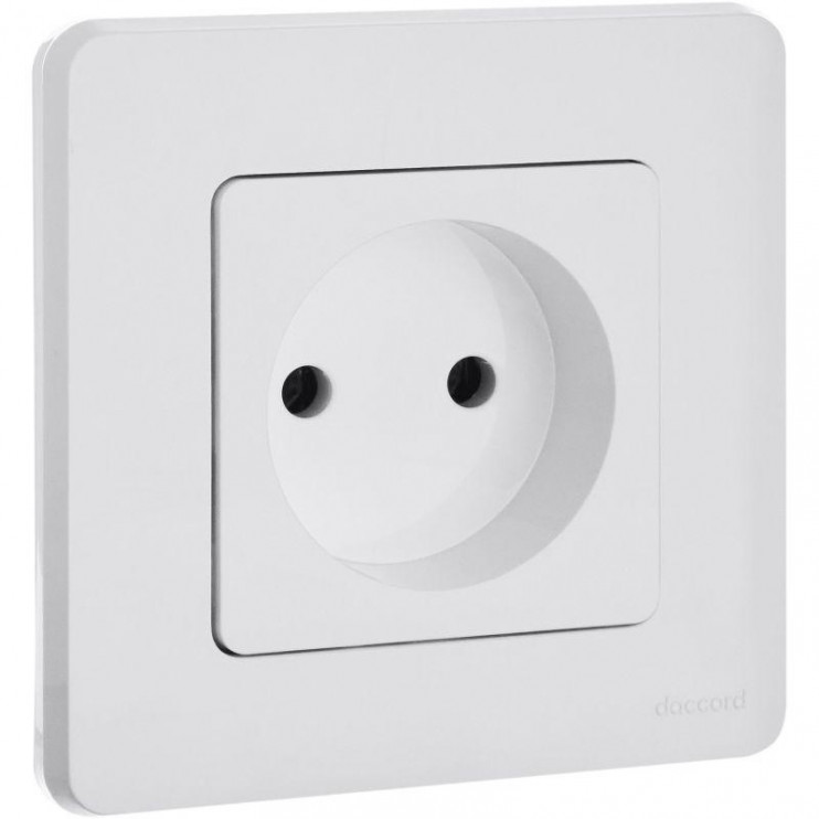 Розетка 1-м СП Inspiria 16А IP20 250В 2P механизм бел. Leg 673710