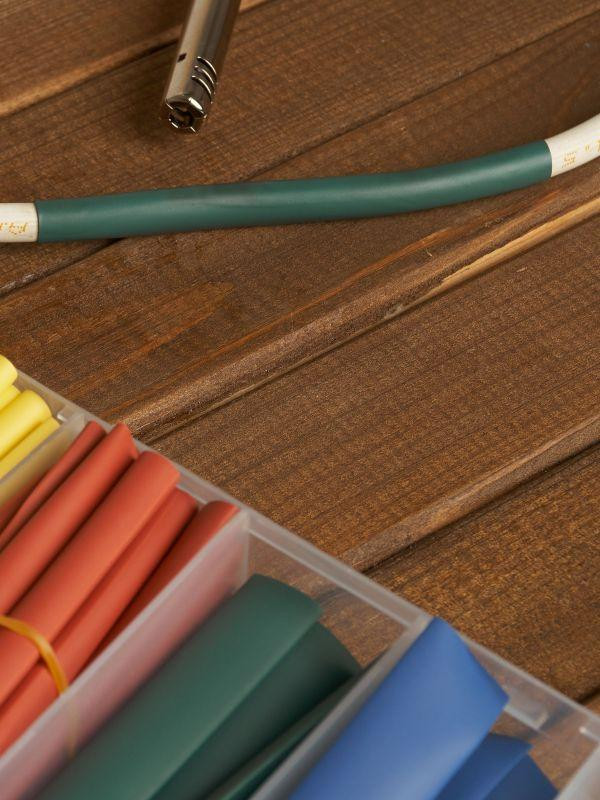 Набор трубок термоусадочных нг-LS 2/1-4/2-6/3-8/4-10/5-12/6 100мм 6 цветов бокс IEK UDR10-002-012-105-B