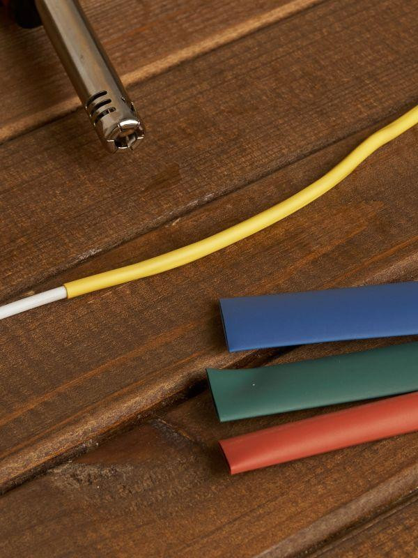 Набор трубок термоусадочных нг-LS 2/1-4/2-6/3-8/4-10/5-12/6 100мм 6 цветов бокс IEK UDR10-002-012-105-B