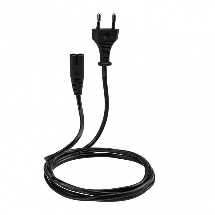 Шнур сетевой 1.8м 2x0.5кв.мм Rexant 11-1101