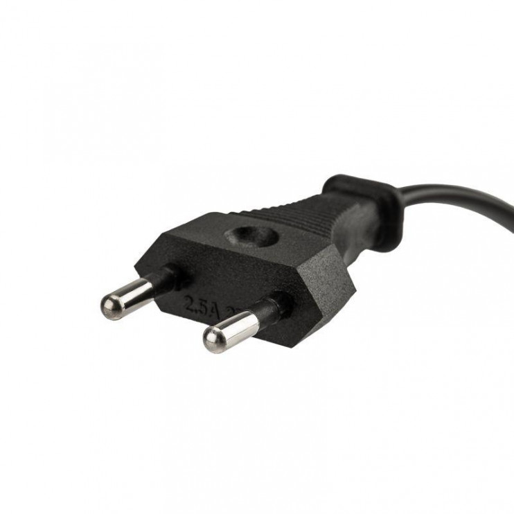 Шнур сетевой 1.8м 2x0.5кв.мм Rexant 11-1101