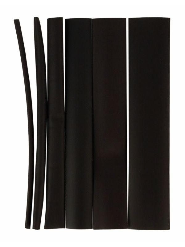 Набор трубок термоусадочных нг-LS 2/1-4/2-6/3-8/4-10/5-12/6 100мм черн. бокс IEK UDR10-002-012-105-K02-B