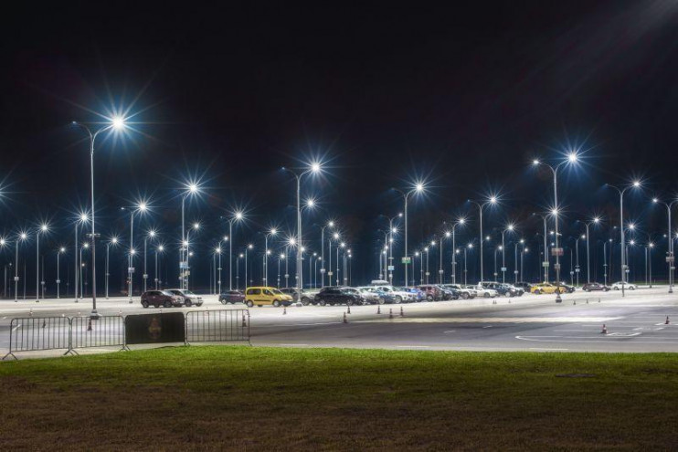 Светильник светодиодный ДКУ 1002-30Д 5000К IP65 уличный консольный сер. IEK LDKU0-1002-030-5000-K03