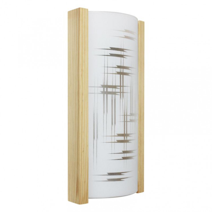 Светильник НББ 01-2х60-504 "Карелия" 370х180х66 "Элегант" матов./сосна (инд. упак.) Элетех 1005206030