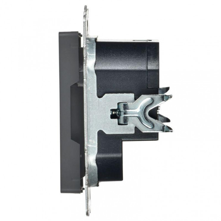 Подсветка светодиодная BRITE встраив. ПЛ20-БрГ механизм графит IEK BR-FL20-K53