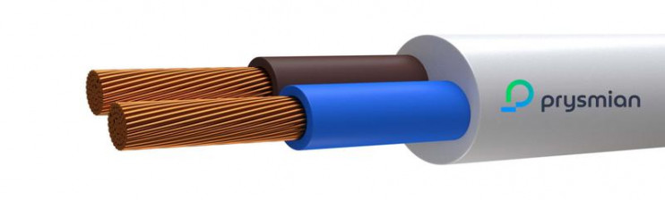 Провод ПВС 2х4 Б (бухта) (м) РЭК-PRYSMIAN 0102060201