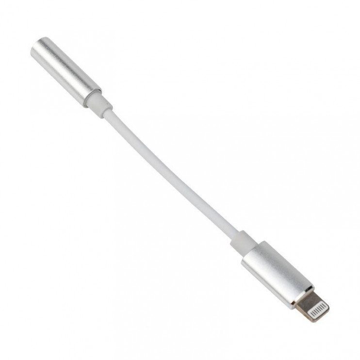 Кабель переходник с iPhone 5/6/7/8/X моделей на AUX гн. 3.5мм Rexant 18-0175