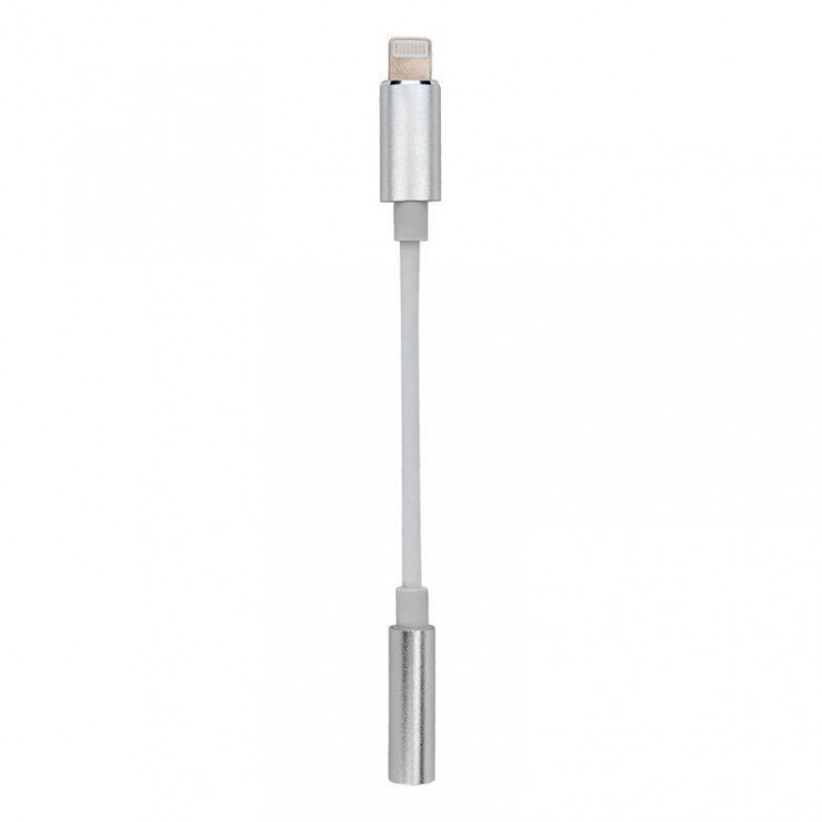 Кабель переходник с iPhone 5/6/7/8/X моделей на AUX гн. 3.5мм Rexant 18-0175