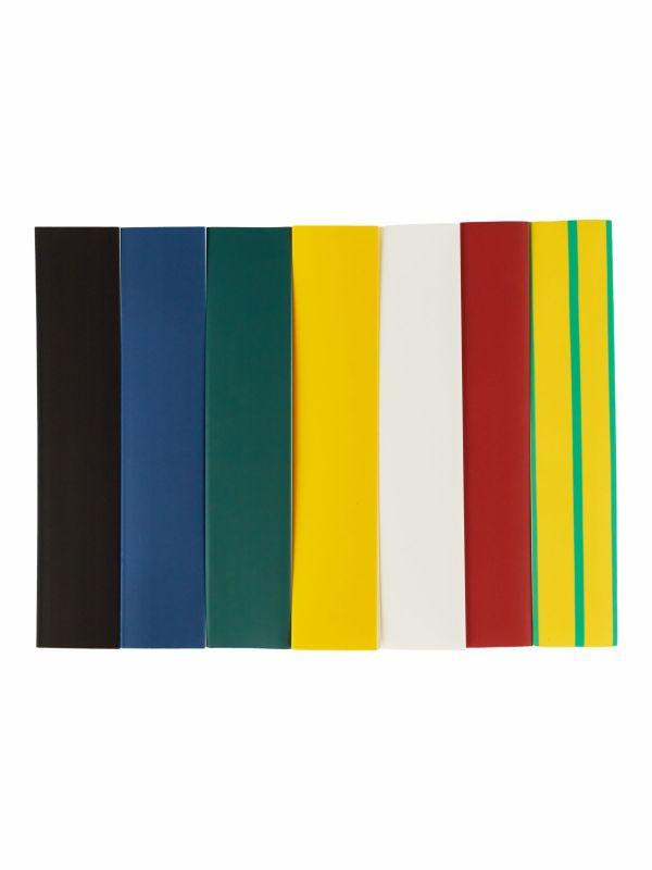 Набор трубок термоусадочных нг-LS 12/6 100мм 7 цветов по 3шт IEK UDR10-012-006-021-S