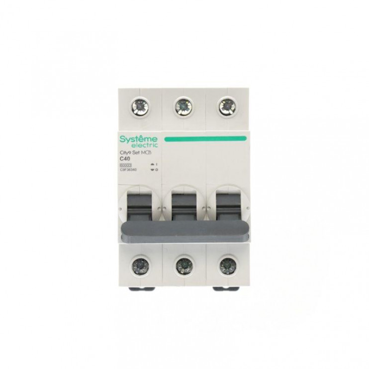 Выключатель автоматический 3п City9 Set (АВ) С 40А 6кА 400В SE C9F36340