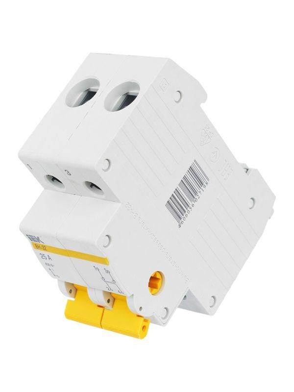 Выключатель нагрузки (мини-рубильник) 2п 25А ВН-32 KARAT IEK MNV10-2-025